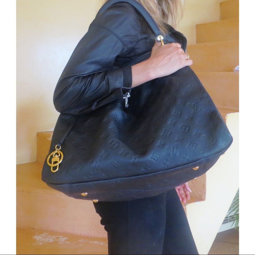 ♥️SOLD♥️ Louis Vuitton Artsy MM Infini Black - Picture 8 of 8